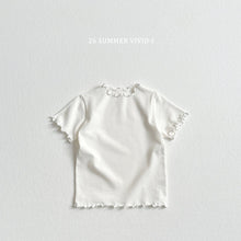 Load image into Gallery viewer, VIVID KIDS RAW FRILL TEE*PREORDER