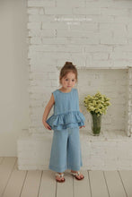 Load image into Gallery viewer, MEL KIDS SUMMER CROPPED WIDE PANTS**PREORDER