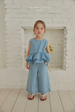 Load image into Gallery viewer, MEL KIDS SUMMER CROPPED WIDE PANTS**PREORDER