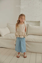 Load image into Gallery viewer, MEL KIDS SUMMER CROPPED WIDE PANTS**PREORDER