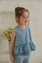 Load image into Gallery viewer, MEL KIDS SUMMER SLEEVELESS CAN CAN BLOUSE**PREORDER