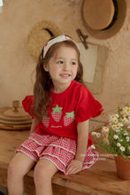 Load image into Gallery viewer, MEL KIDS SUMMER CHECK FRILL PANTS**PREORDER