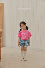 Load image into Gallery viewer, MEL KIDS SUMMER DENIM FRILL PANTS**PREORDER