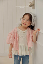 Load image into Gallery viewer, MEL KIDS SUMMER V NECK FRILL TOP**PREORDER