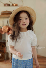 Load image into Gallery viewer, MEL KIDS SUMMER LACE FRILL COLLAR SHIRT**PREORDER