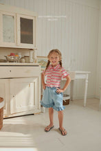 Load image into Gallery viewer, MEL KIDS SUMMER COLLAR STRIPE BUTTON SHIRT**PREORDER