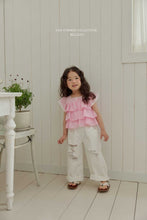 Load image into Gallery viewer, MEL KIDS SUMMER MESH DENIM PANTS**PREORDER