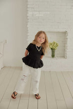 Load image into Gallery viewer, MEL KIDS SUMMER MESH DENIM PANTS**PREORDER