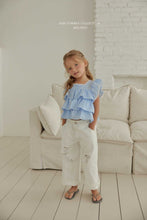 Load image into Gallery viewer, MEL KIDS SUMMER MESH DENIM PANTS**PREORDER