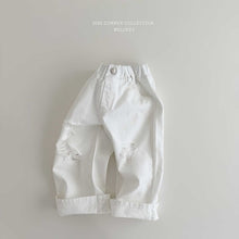 Load image into Gallery viewer, MEL KIDS SUMMER MESH DENIM PANTS**PREORDER