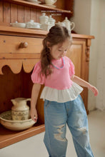 Load image into Gallery viewer, MEL KIDS SUMMER MESH DENIM PANTS**PREORDER