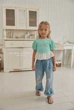 Load image into Gallery viewer, MEL KIDS SUMMER MESH DENIM PANTS**PREORDER