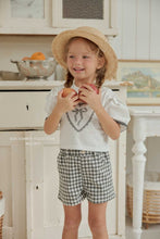 Load image into Gallery viewer, MEL KIDS SUMMER CHECK SHORT PANTS**PREORDER