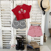 Load image into Gallery viewer, MEL KIDS SUMMER CHECK SHORT PANTS**PREORDER