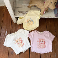 Load image into Gallery viewer, MEL KIDS SUMMER CAT TEE**PREORDER