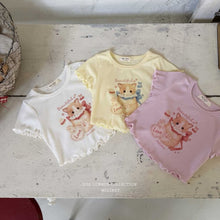 Load image into Gallery viewer, MEL KIDS SUMMER CAT TEE**PREORDER
