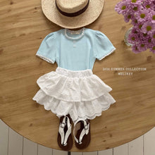 Load image into Gallery viewer, MEL KIDS SUMMER LACE FRILL SHORT**PREORDER