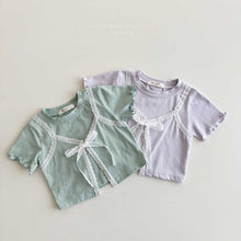 Load image into Gallery viewer, MEL KIDS SUMMER LACE JOJO TOP**PREORDER