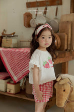 Load image into Gallery viewer, MEL KIDS SUMMER STRAWBERRY TEE SHIRT**PREORDER