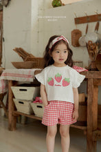 Load image into Gallery viewer, MEL KIDS SUMMER STRAWBERRY TEE SHIRT**PREORDER