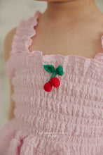 Load image into Gallery viewer, MEL KIDS SUMMER CHERRY TUCK BLOUSE*PREORDER