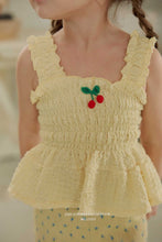 Load image into Gallery viewer, MEL KIDS SUMMER CHERRY TUCK BLOUSE*PREORDER