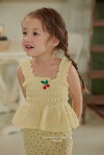 Load image into Gallery viewer, MEL KIDS SUMMER CHERRY TUCK BLOUSE*PREORDER