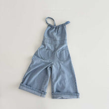 Load image into Gallery viewer, MEL KIDS SUMMER POCKET SUSPENDER SUIT*PREORDER