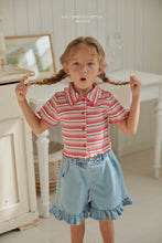 Load image into Gallery viewer, MEL KIDS SUMMER FRILL DENIM PANTS*PREORDER