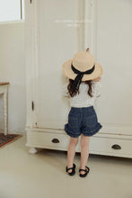 Load image into Gallery viewer, MEL KIDS SUMMER TUTU FRILL DENIM SHORTS*PREORDER