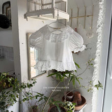 Load image into Gallery viewer, MEL KIDS SUMMER NATURAL PUFF BLOUSE*PREORDER