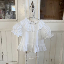 Load image into Gallery viewer, MEL KIDS SUMMER NATURAL PUFF BLOUSE*PREORDER