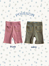 Load image into Gallery viewer, POISSON KIDS STRIPE BIKE SHORT**PREORDER