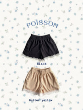 Load image into Gallery viewer, POISSON KIDS WAFFLE FRILL SHORT**PREORDER