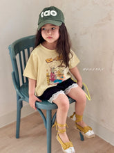 Load image into Gallery viewer, POISSON KIDS WAFFLE FRILL SHORT**PREORDER