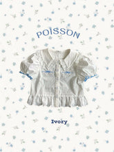 Load image into Gallery viewer, POISSON KIDS POOPS COLLAR SHIRT**PREORDER