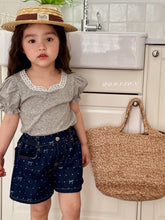 Load image into Gallery viewer, POISSON KIDS LACE JANE TEE**PREORDER