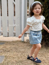 Load image into Gallery viewer, POISSON KIDS LACE JANE TEE**PREORDER