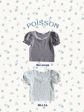 Load image into Gallery viewer, POISSON KIDS LACE JANE TEE**PREORDER