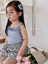 Load image into Gallery viewer, POISSON KIDS FRILL SLEEVELESS TOP**PREORDER