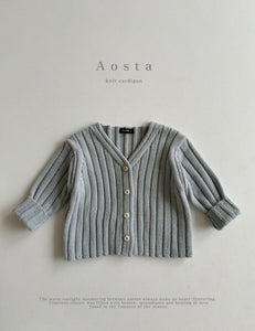 AOSTA KIDS Lip Knit Cardigan*Preorder