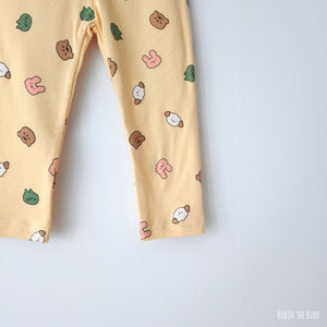 SEROBIN KIDS Animal Friends Top Bottom Set* Preorder