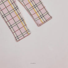 Load image into Gallery viewer, LIME &amp; BLUE KIDS Minnie Check Top and Bottom Set **Preorder