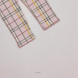 LIME & BLUE KIDS Minnie Check Top and Bottom Set **Preorder