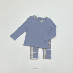 LIME & BLUE KIDS Minnie Check Top and Bottom Set **Preorder