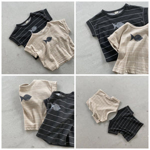 NUNU KIDS/BABE Fish Shirt* Preorder