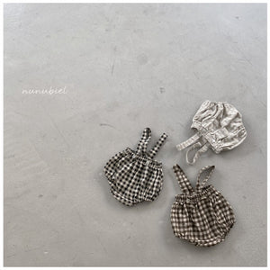 NUNUNBIEL Check Bodysuit *Preorder