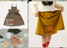 Load image into Gallery viewer, KURE Mamang Dungarees Skirt** Preorder